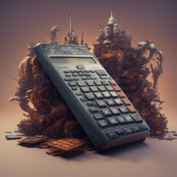 My epic desktop calculator